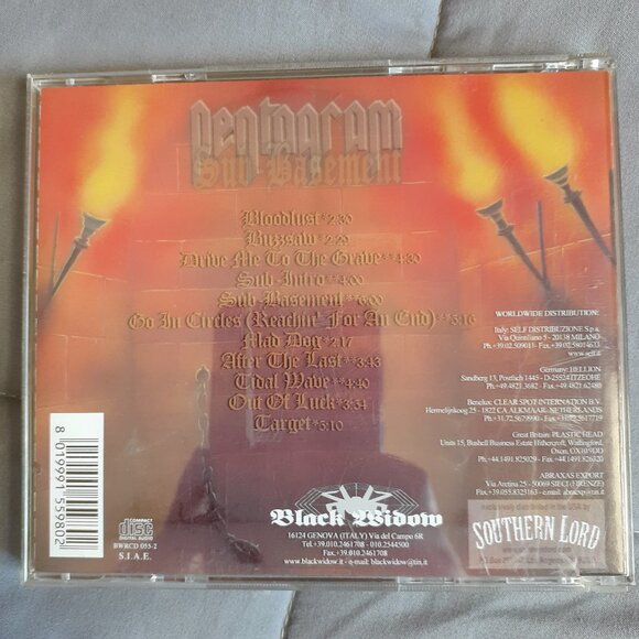 Pentagram Sub Basement 2001 CD Doom Metal USED - Picture 2 of 6